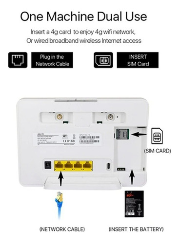 Router Entel B310 Huawei 4g Lte Movilnet Bnc Wifi Lan Rj45