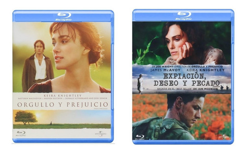 Duo Orgullo Y Prejuicio / Expiación Deseo Y Pecado | Blu Ray