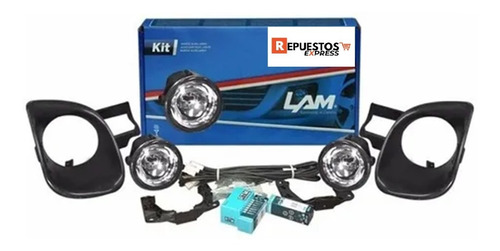 Kit Faro Auxiliar Fiat Palio Fire 01/04-siena01/07-