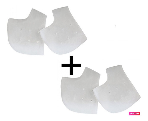 Imagem 1 de 4 de Skin Rejuvenescedor Para Pés 2 Pares - Frete Grátis