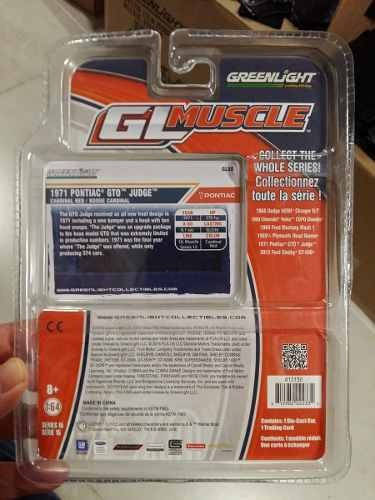 Greenlight - Gl Muscle - 1971 Pontiac Gto Judge - 1:64