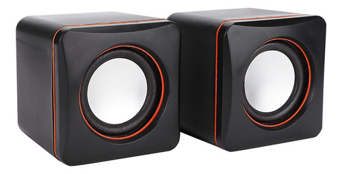 Altavoz De Escritorio Usb Estéreo Para Computadora De 3.5mm