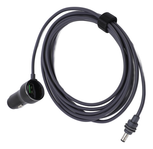 Cable De Fuente De Alimentación Dc Con Pantalla Digital Rain
