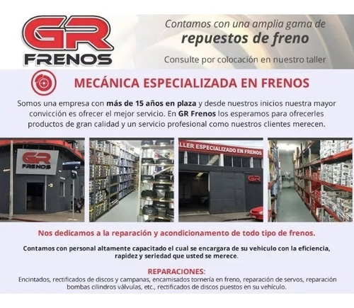 Imagen 3 de 5 de Campanas Y Patines Freno Chevrolet Celta 1.0 Gr Frenos