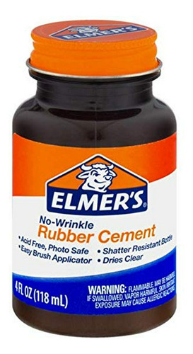 Pegamento De Caucho Elmer's, 4 Oz, Paquete De 3 (e904)