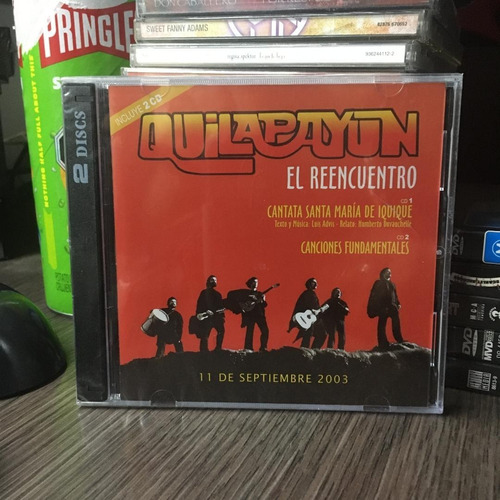 Quilapayun - El Reencuentro / 11 Septiembre 2003 (2019) 2cds