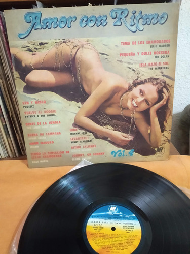 Compilado Amor Con Ritmo Varios Artistas Vinilo Lp