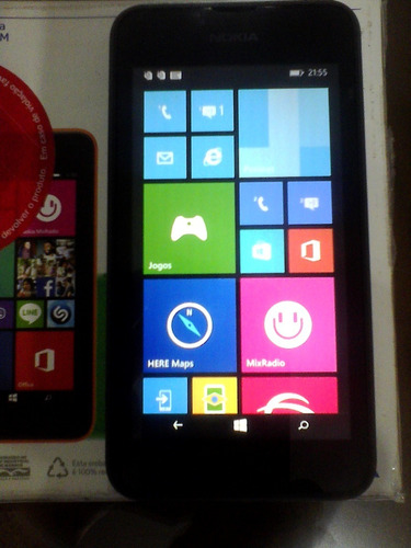 Celular Smartphone Nokia Lumia 530-dual Chip Tela 4 W ...