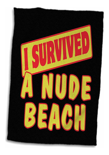 3d Rose I Survived A Nude Beach Survial Pride And Hum
