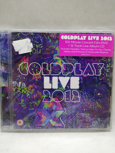 Coldplay Live 2012 Cd Dvd Nuevo