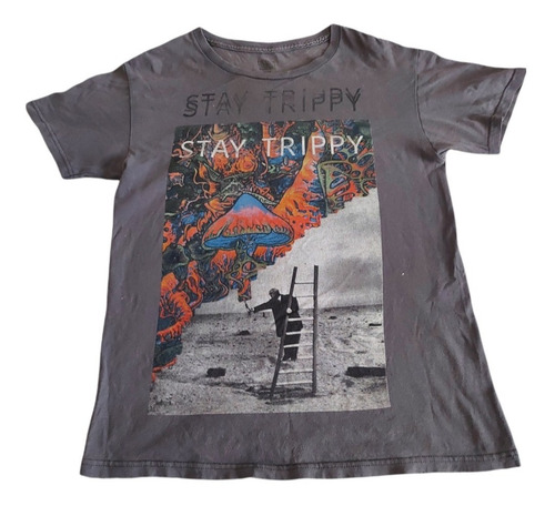Remate Playera Gris Para Hombre Talla M (Usado)