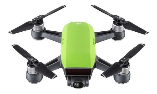 Mini drone DJI Spark con cámara FullHD verde 1 batería