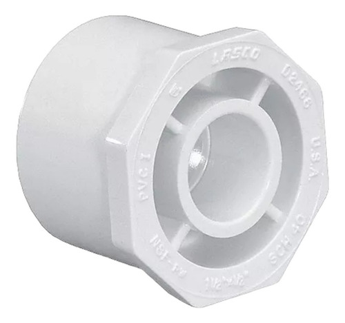Reducción Bushing Pvc 1-1/2' X 1-1/4' Cedula 40 Hidraulico