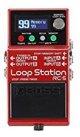 Boss Rc-5 Loop Station Looper Con Calidad De Sonido