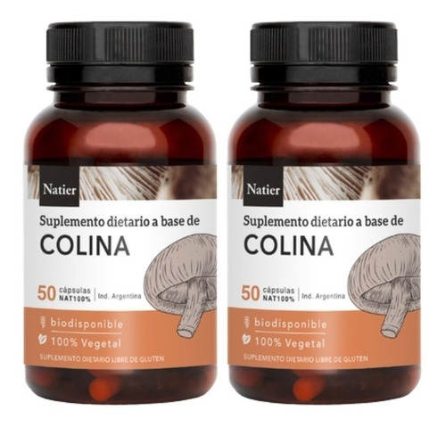 Natier Colina Sistema Cognitivo X50 Capsulas - 2 Unidades