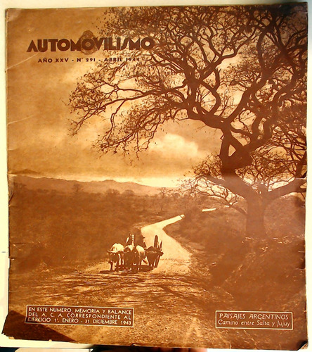 Revista Automovilismo 1944 N291