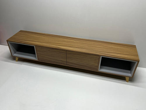 Mueble Para Televisión Estilo Nórdico Minimalista 180x40x44