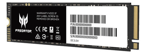 Disco Duro Ssd Acer Predator Gm7 512gb M.2 Nvme