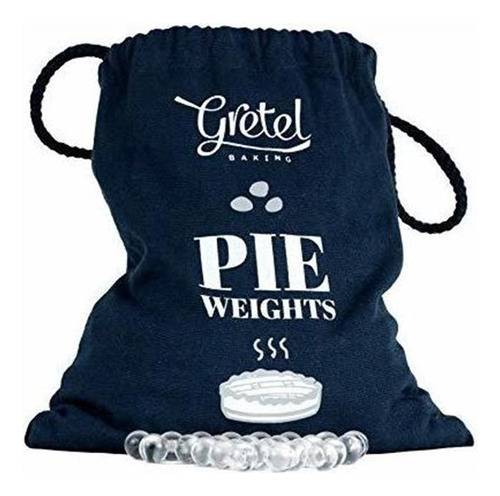 Gretel Baking Glass Pie Weights | Dust Free | Heat Safe