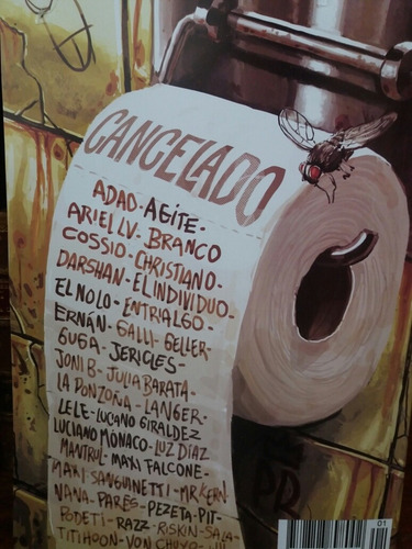 Imagen 2 de 10 de Revista Cancelado N°1 Alegría Historieta Humor Gráfico V/aut
