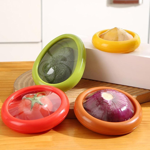 Caja De Almacenamiento De Frutas De Silicona, Contenedores D