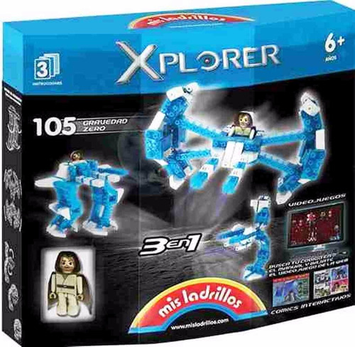 Juguete Para Armar Mis Ladrillos Xplorer X-105 3 En 1