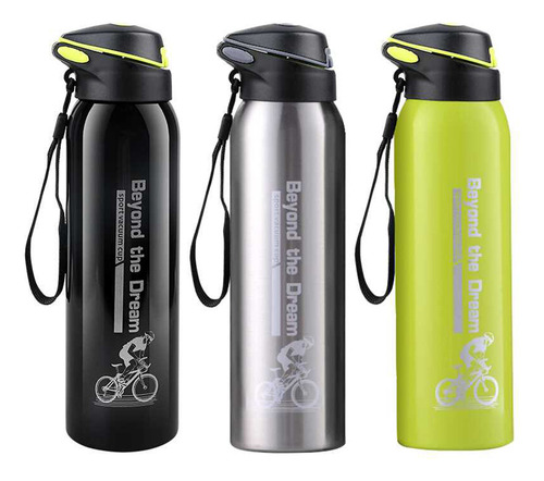 Botellas De Agua Inoxidable, Botella Al VacĂo, 500 Ml