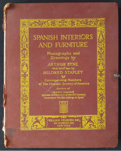 Spanish Interiors And Furniture. Vol. 3. Año 1925. 50n 155