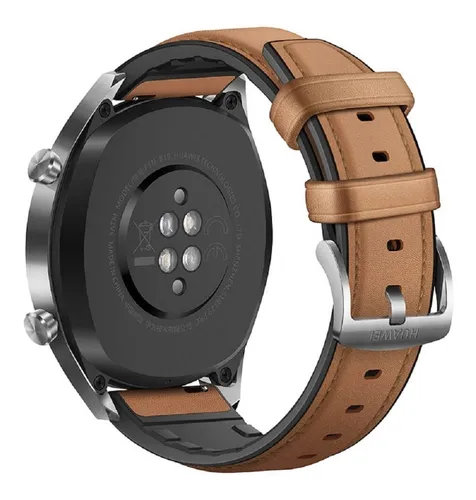 Reloj inteligente huawei watch gt piel café hot sale