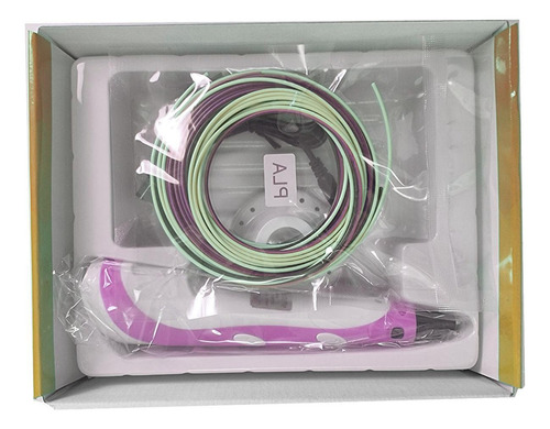 Caneta 3d Pla Abs Controle Velocidade Temperatura Usb Rosa