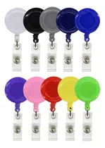 Comprar 30 Pzs Yoyo Porta Gafete Expos Credenciales Eventos Mayoreo Color Gris