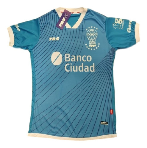 Imagen 1 de 3 de Camiseta De Arquero Cian Huracán Tbs 2020