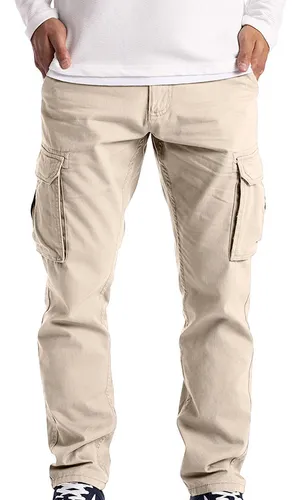 Pantalones De Hombre Pantalones Cargo Ropa De Trabajo Carga