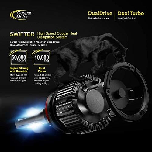 Imagen 4 de 7 de Cougar Motor Led Bulbs All-in-one Conversion Kit - H11 (h8,