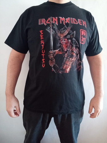 Iron Maiden - Senjutsu - Remera Algodon