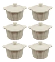 Comprar Cazuela Ceramica Bowl Cocina Bazar Vajilla X6
