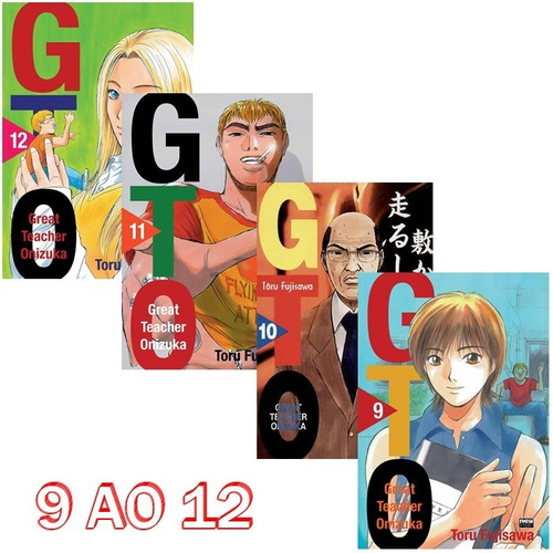 Gto Great Teacher Onizuka 9 Ao 12! Mangá Newpop! Lacrado!