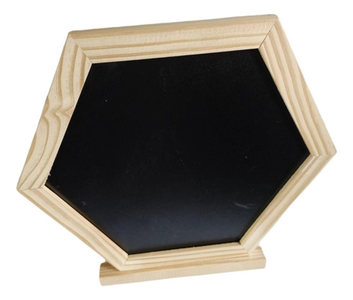 Placa De Exibição De Quadro Negro Pequeno De Mesa Com
