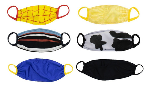 Cubrebocas 40 Pack Familiar Lavable Triple Capa
