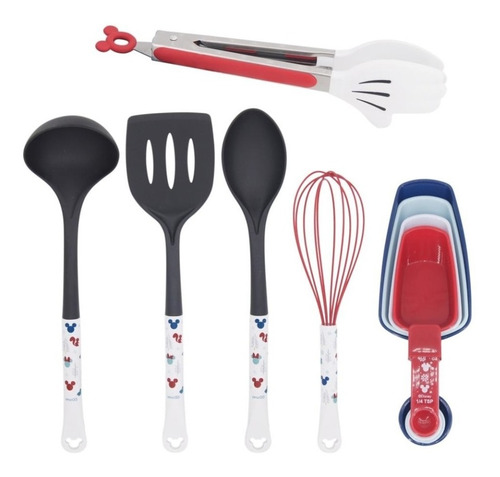Set De Utensilios Disney 9 Piezas Mickey