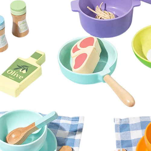 Juguetes De Cocina Set Fingen Play Accessors De Cocina