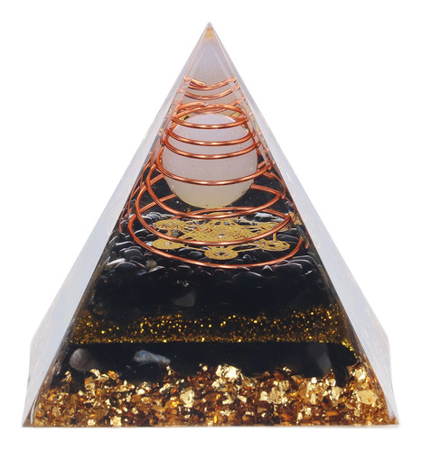 Energía Decorativa Power Stone Pyramid Orgone Que Equilibra