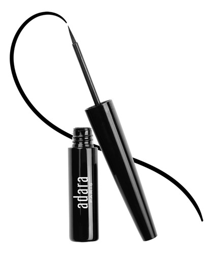 Delineador Tintero Negro Matte Adara Acabado Mate