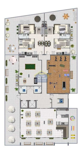 Imagem 14 de 23 de Apart 2 Dorms, Perto Do Shopping Aviação,jga1248 - Vjga1248
