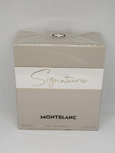 Perfume Signature Montblanc Edp Dama Garantizado Envio Grati