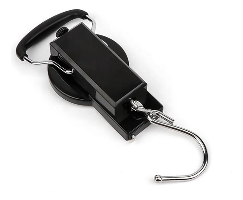 Balanza Equipaje Valija Pesca No Usa Bateria Escala Centimet Color Negro