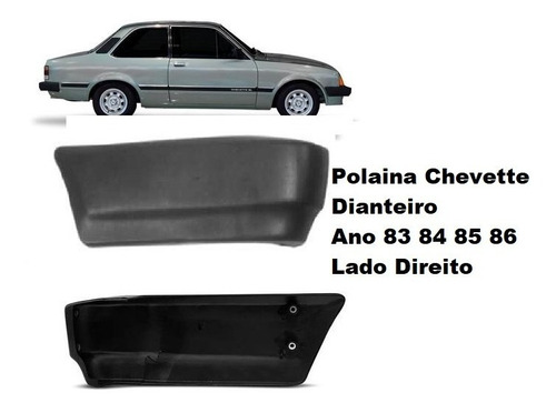 Par Pe De Pato Parachoque Diant Chevette Chevy 83 A 86