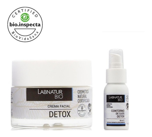 Pack Facial Détox Natural Crema+ Contorno Ojos Labnatur Bio