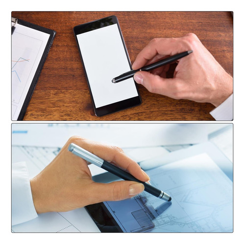 Meccanixity 6pcs 2 En 1 Pantalla Táctil Pen Con Lápiz De De