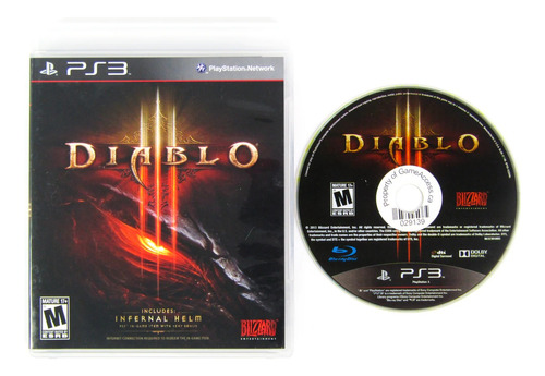 Diablo Ill    Playstation 3  Original